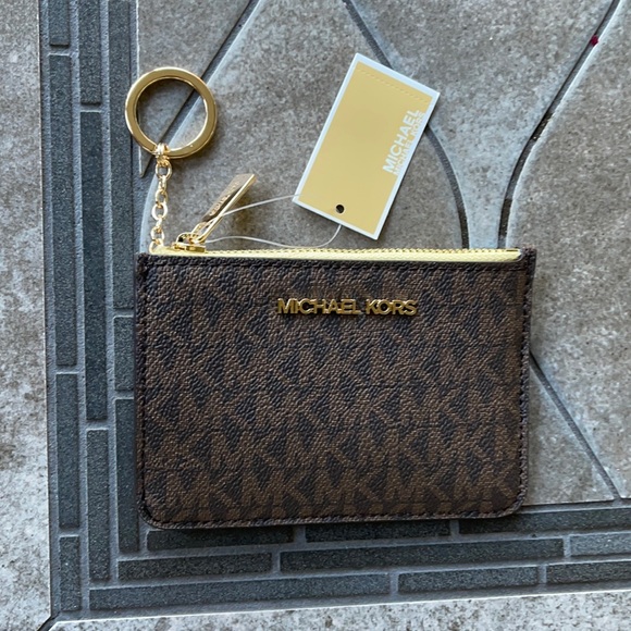 Michael Kors Small TZ Coinpouch with ID - Picture 1 of 16